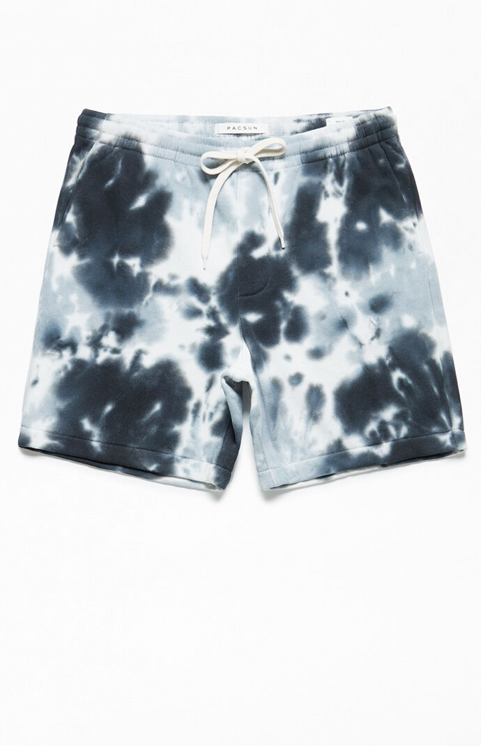 Tie dye sweat shorts mens online