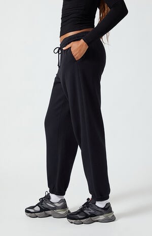 Black Classic Sweatpants image number 3
