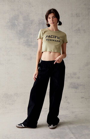 Micro Corduroy Wide Leg Pants image number 2