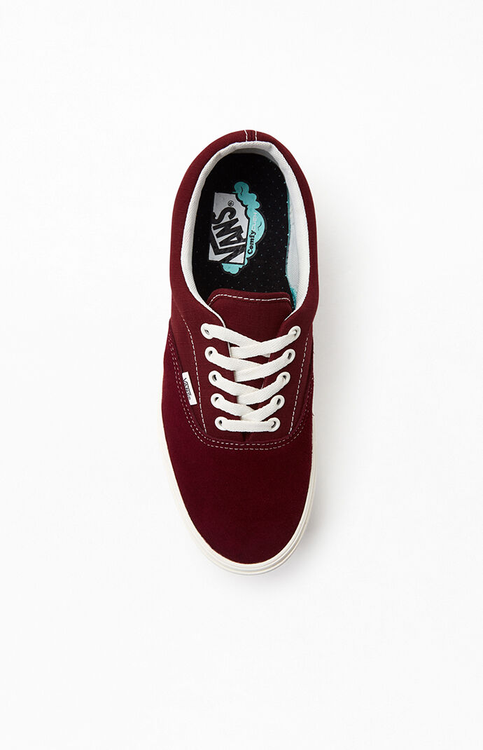 vans comfycush burgundy
