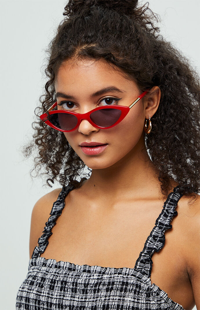 Pacsun Slim Cat Eye Sunglasses Pacsun