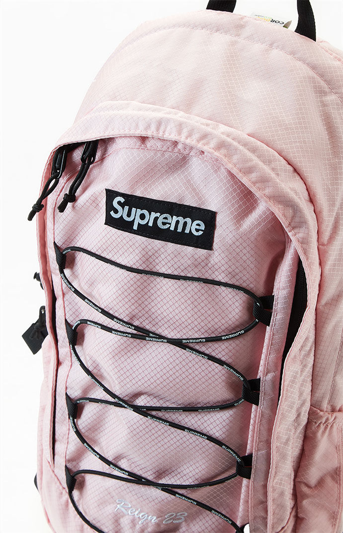 Pink clearance supreme backpack