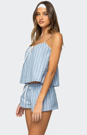 Birkley Striped Babydoll Top image number 3
