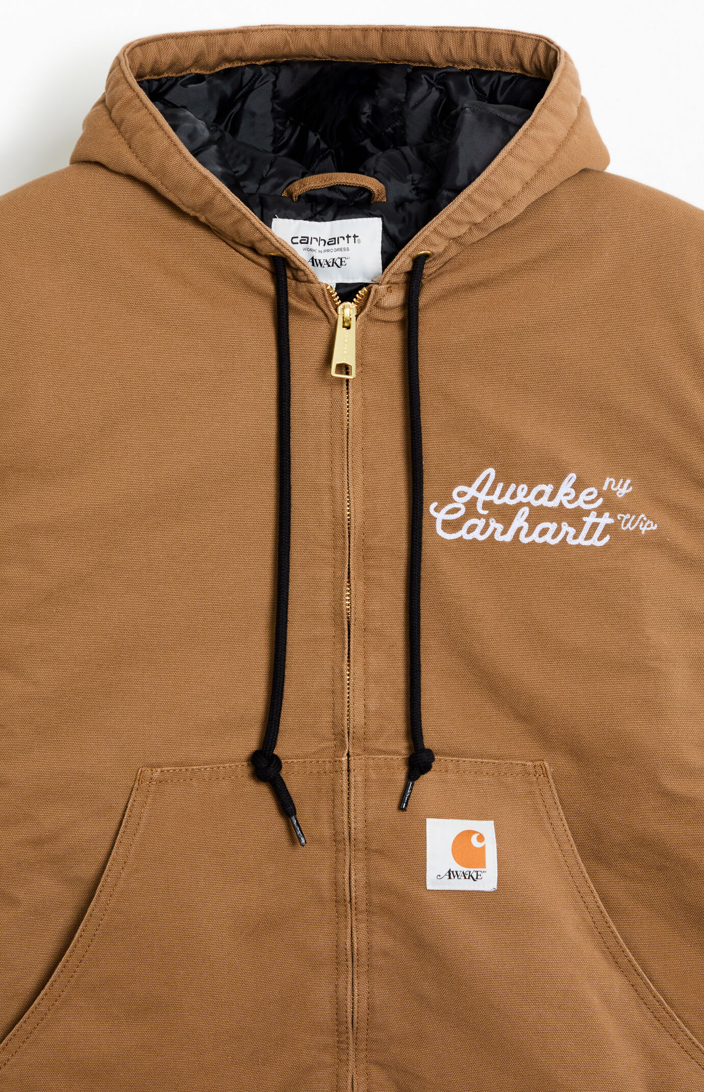 Awake NY x Carhartt Zip Up Hoodie