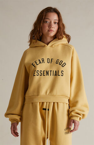 Women's Amber Fleece Cropped Hoodie image number 2