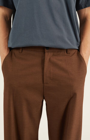 Brown Baggy Trousers image number 2