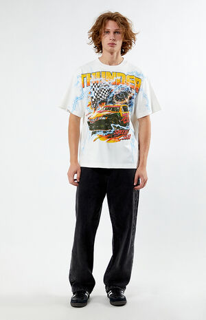 Thunder Speed Oversized T-Shirt image number 4