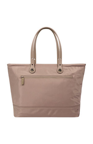Latte Large Pocket Tote Bag image number 4
