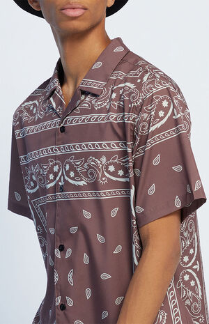 Paisley Woven Camp Shirt image number 2
