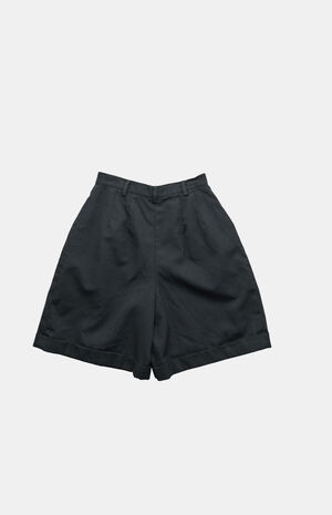 90s Pleated Trouser Shorts image number 2