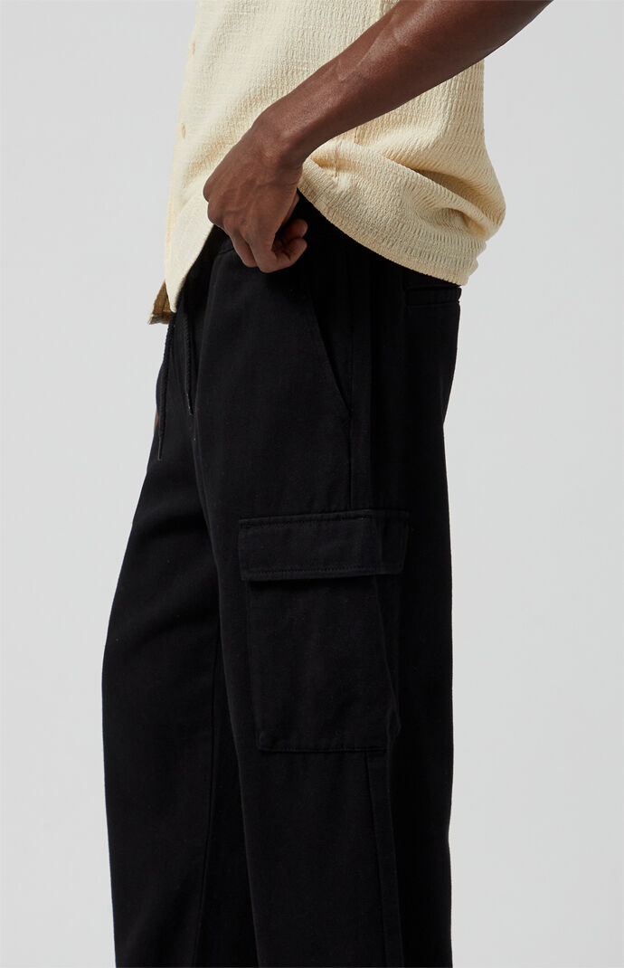 USS2 U-Cargo PNT [Loose-Fit] Sサイズ　24-25 Two Tone Distressed Oversized Cargo Pants – EVISU