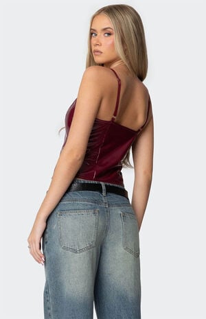 Carmie Vinyl Tank Top image number 5