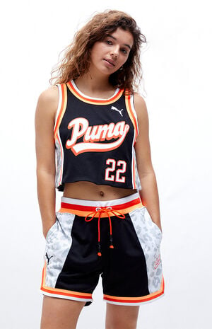 cropped basketball jersey crop top