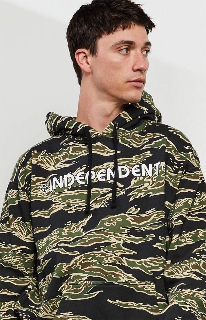 Bar Cross Pullover Hoodie