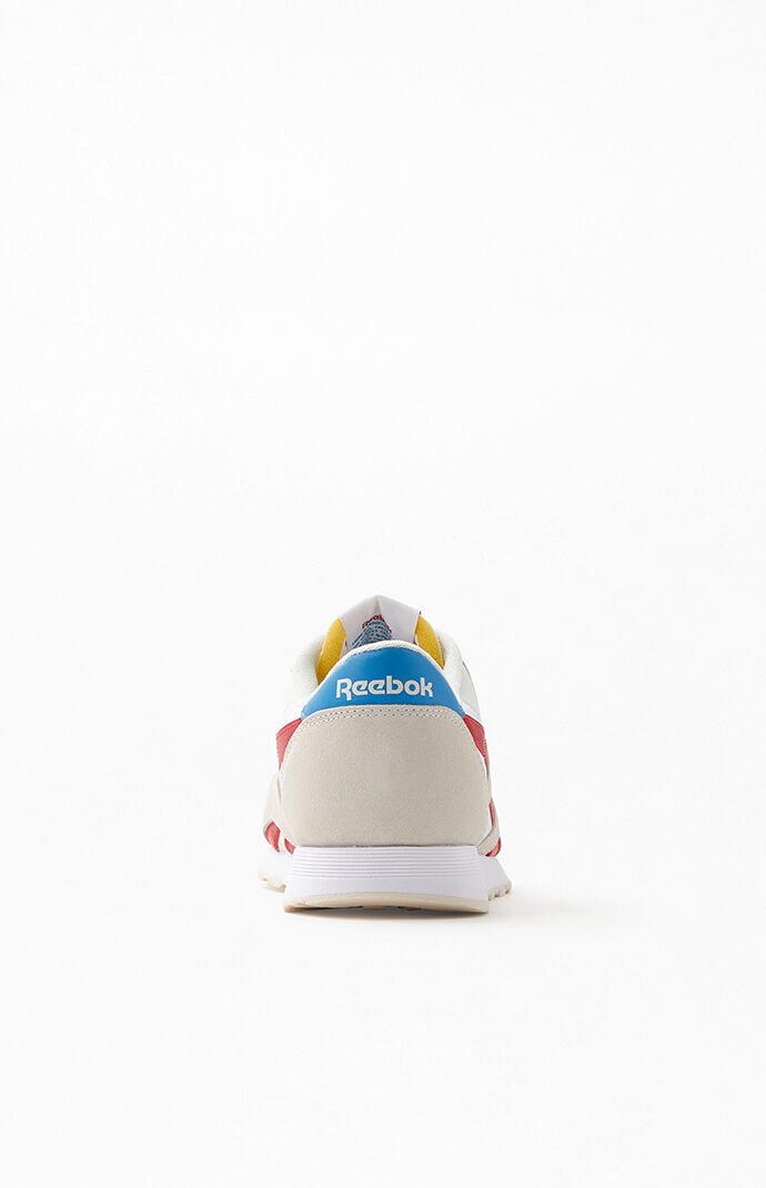 Reebok Off White Red Classic Nylon Shoes PacSun PacSun