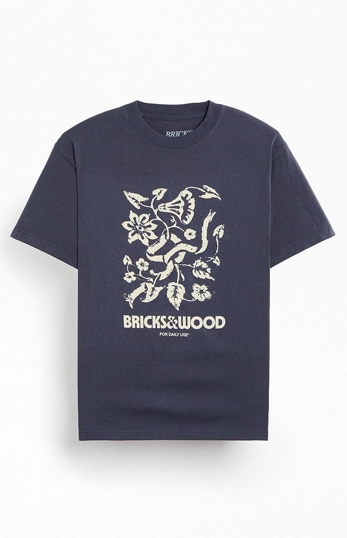 Bricks & Wood For Daily Use Floral T-Shirt
