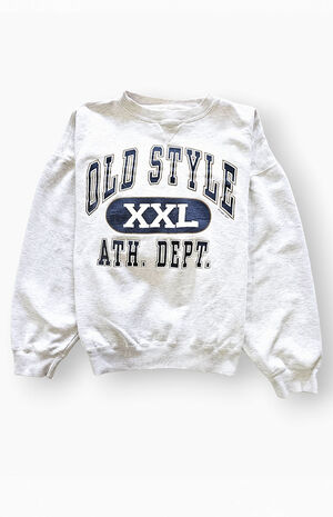 Upcycled Athletic Dept. Crew Neck Sweatshirt image number 1
