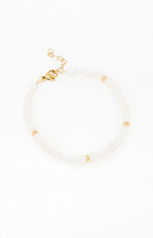 Faux Pearl Bracelet image number 2
