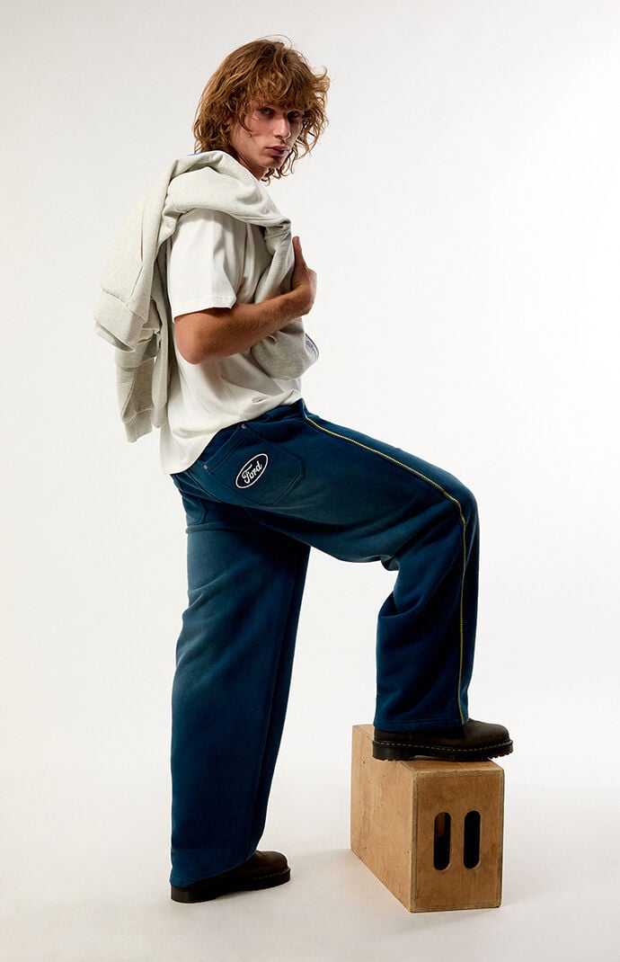 FORD ZigZag Stitch Heritage Baggy Sweatpants