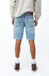 Light 511 Slim Cutoff Denim Shorts Light 511 Slim Cutoff Denim Shorts image number null