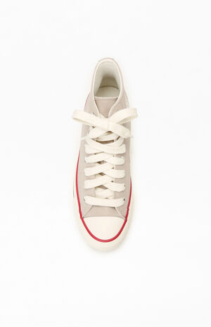 Women's Taupe Chuck Taylor High Top Lux Sneakers image number 5