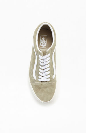 Moss Gray UA Old Skool Pig Suede Shoes image number 5