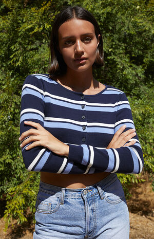 Striped Athelia Cardigan image number 1