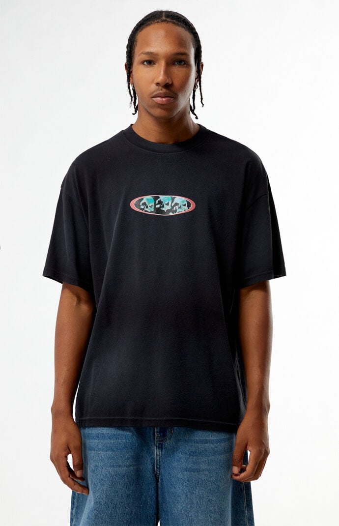 Pacsun Digital Skulls T-Shirt