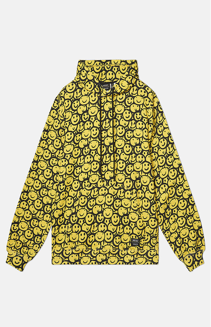 Smiley face hoodie pacsun online