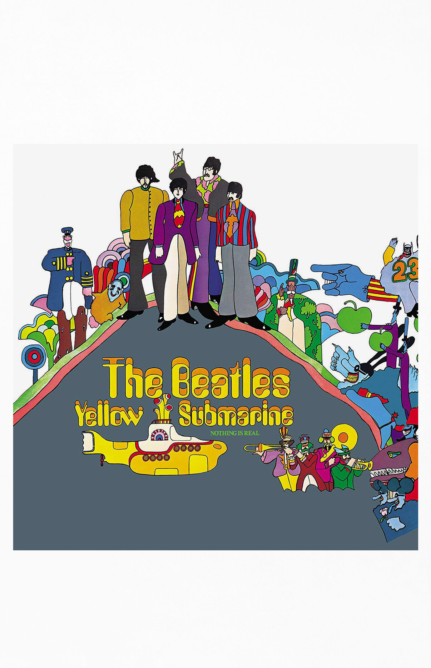 PacSun The Beatles Yellow Submarine Vinyl Record