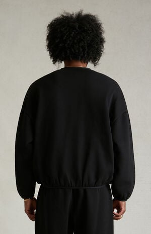 Black Crew Neck Sweatshirt image number 4