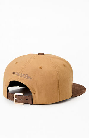 Tan MLB SF Giants 60th Anniversary&nbsp;Strapback&nbsp;Hat image number 2