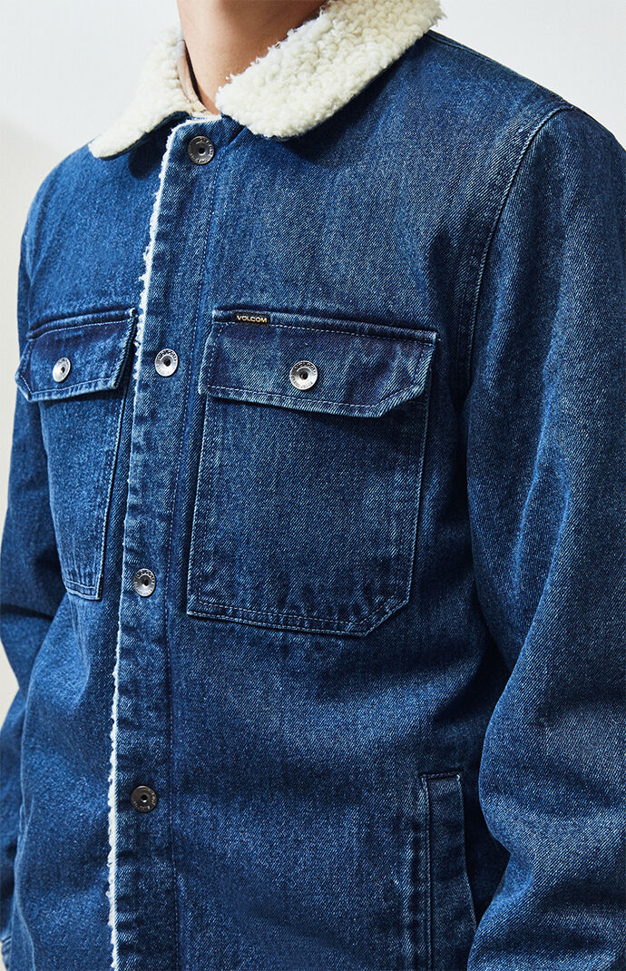 Keaton Sherpa Denim Jacket