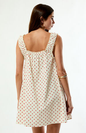 Polka Dot Babydoll Dress image number 4