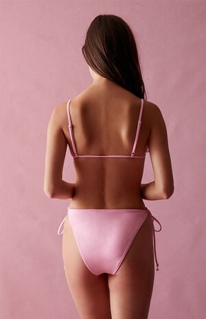 Eco Barbie Girl V Tie Side Bikini Bottom image number 4