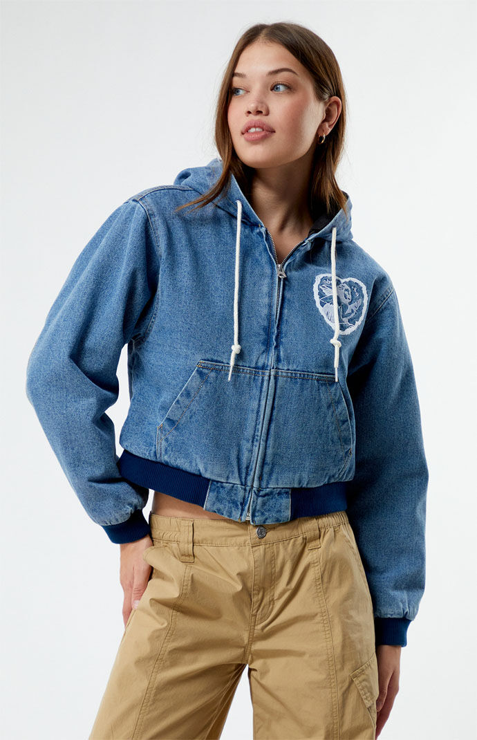 Obey bomber deals jacket womens