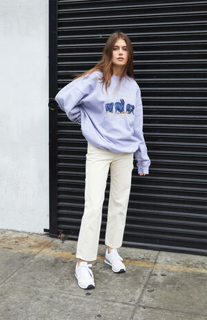 Light Blue Yosemite Crew Neck Sweatshirt image number 5