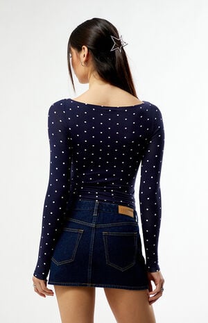 Shaina Long Sleeve Boat Neck Top image number 4