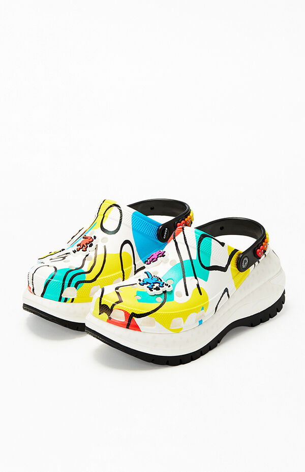 Crocs Keith Haring Mega Crush Clogs | Pacsun display picture 2