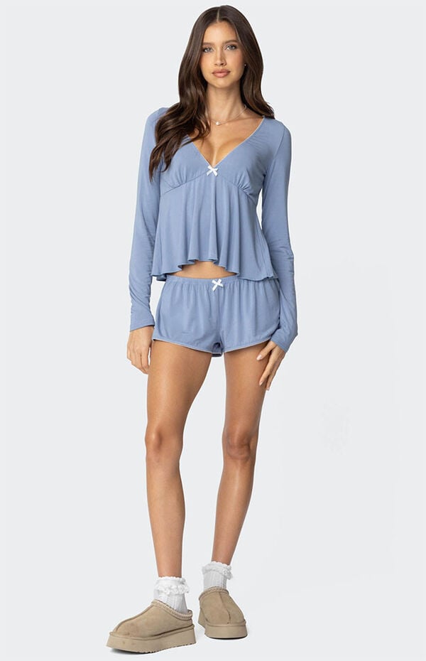 Edikted Kimia Babydoll Top