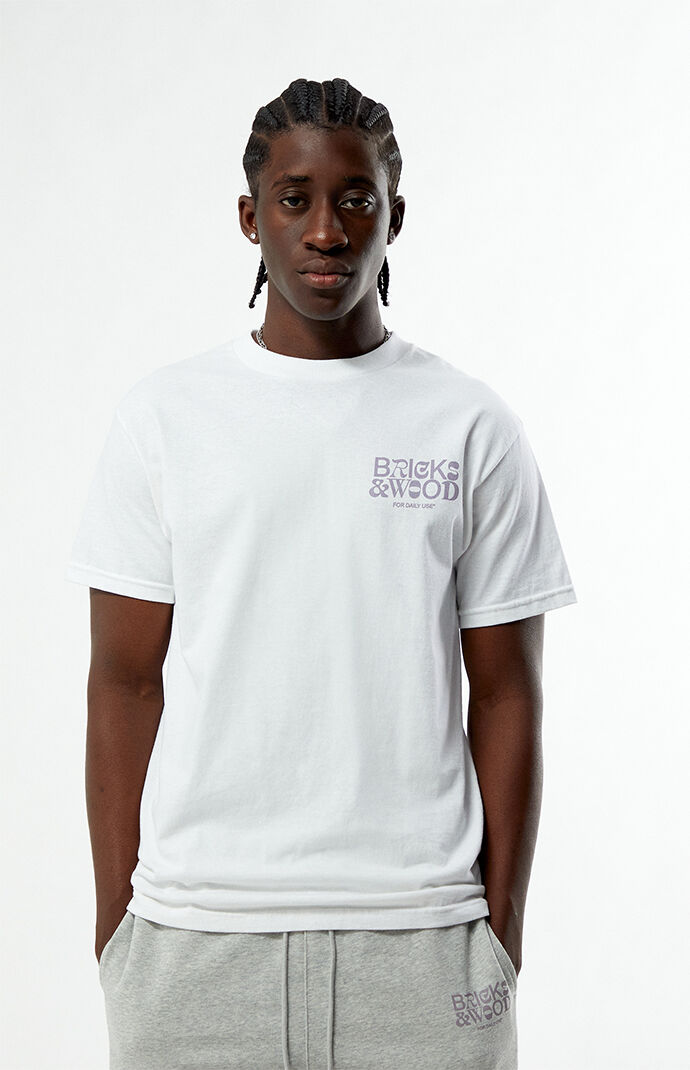 Bricks & Wood For Daily Use From The Sun With Love T-Shirt | Pacsun
