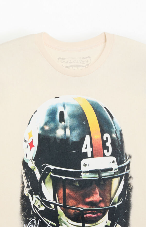 Mitchell & Ness Troy Poamalu Big Head T-Shirt
