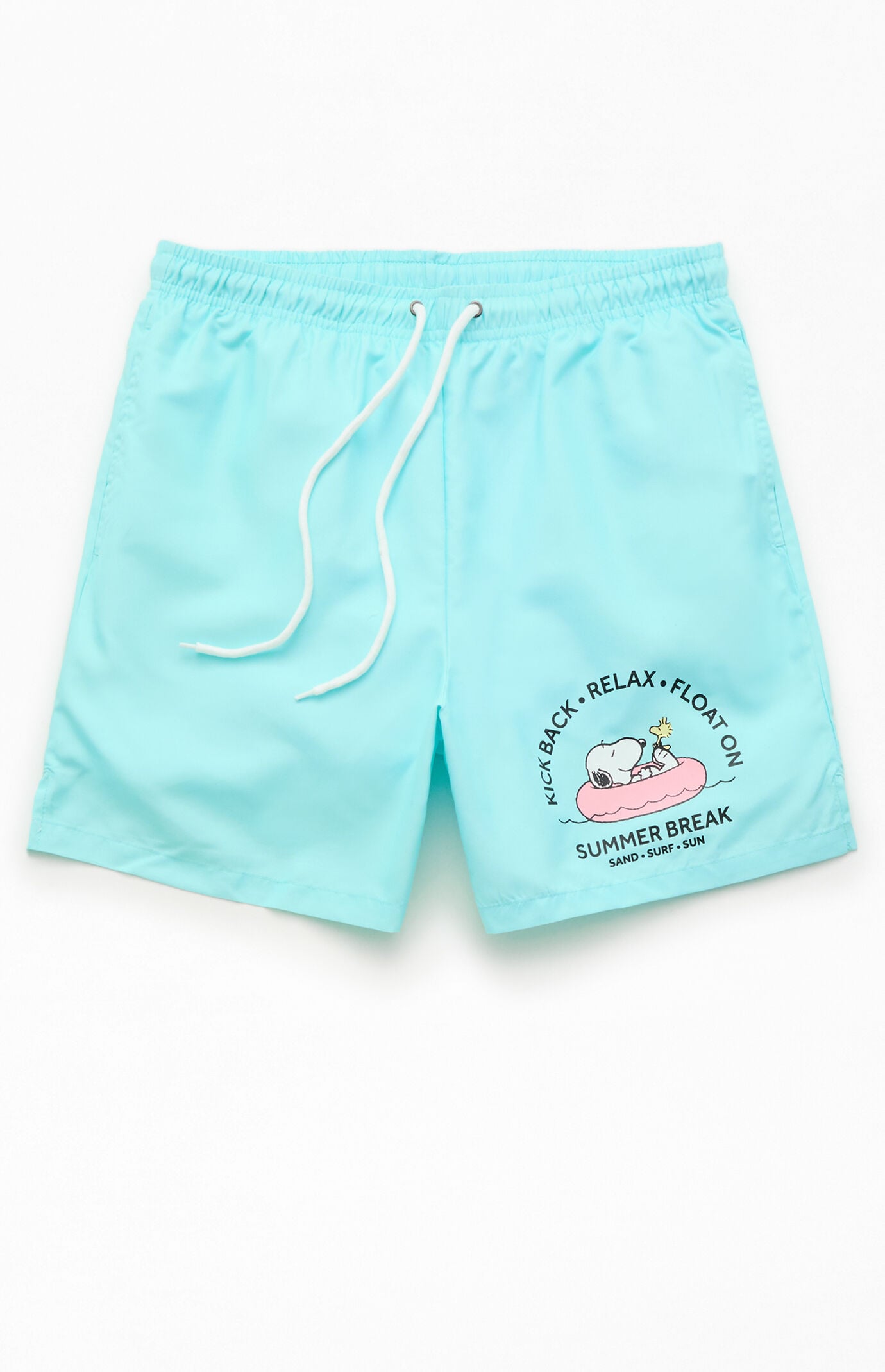 Snoopy Summer Break 6" Swim Trunks