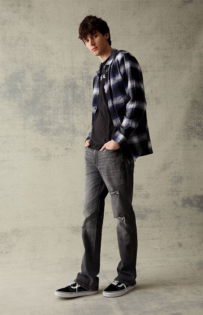 PacSun Slim Boot Black Comfort Stretch Jeans PacSun