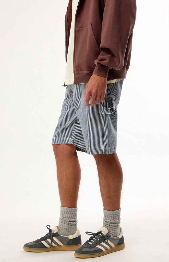 Dickies Hickory Striped Carpenter Baggy Jorts | Pacsun