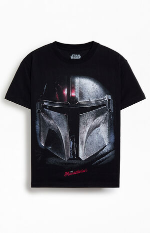 Star Wars Mandalorian Helmet T-Shirt image number 1