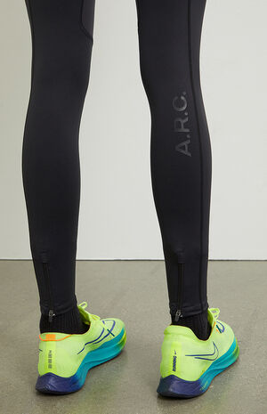 Active Black Compression Tights image number 5