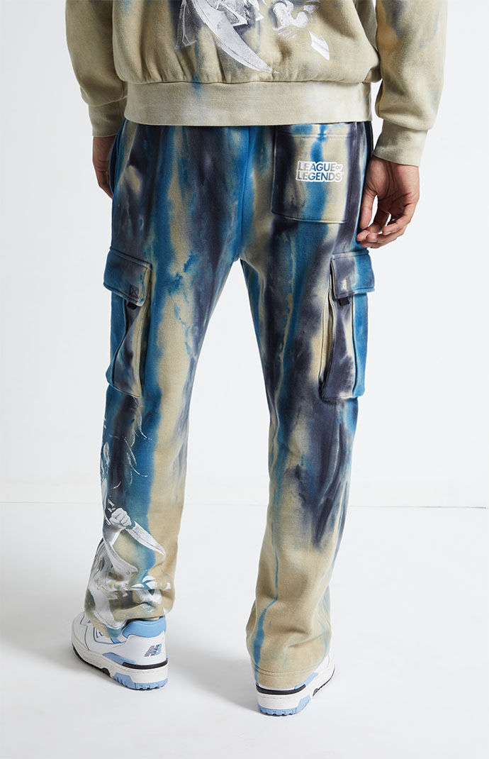 League of Legends Akali Dyed Cargo Sweatpants PacSun