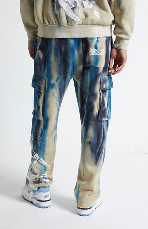Akali Dyed Cargo Sweatpants image number 4