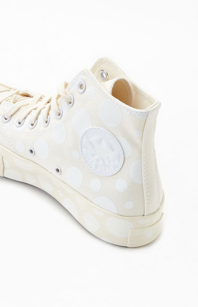 Converse White Polka Dot Chuck Taylor 70 High Top Sneakers PacSun